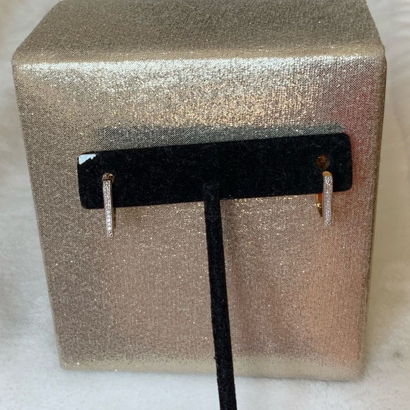 Monica Vinader Alta Capture Diamond Earrings - Picture 10 of 13